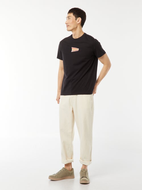 Back to the Future-T-shirt met print voor en achter - Kiabi