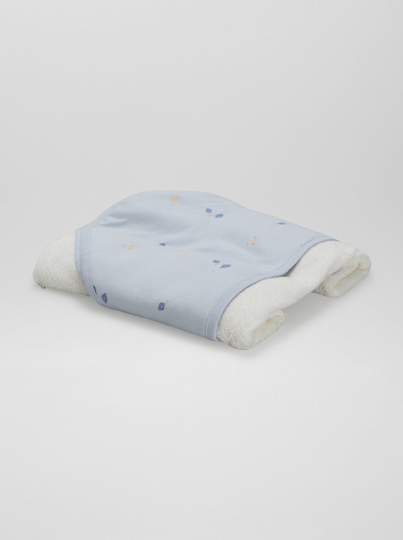 Badcape BLAUW - Kiabi