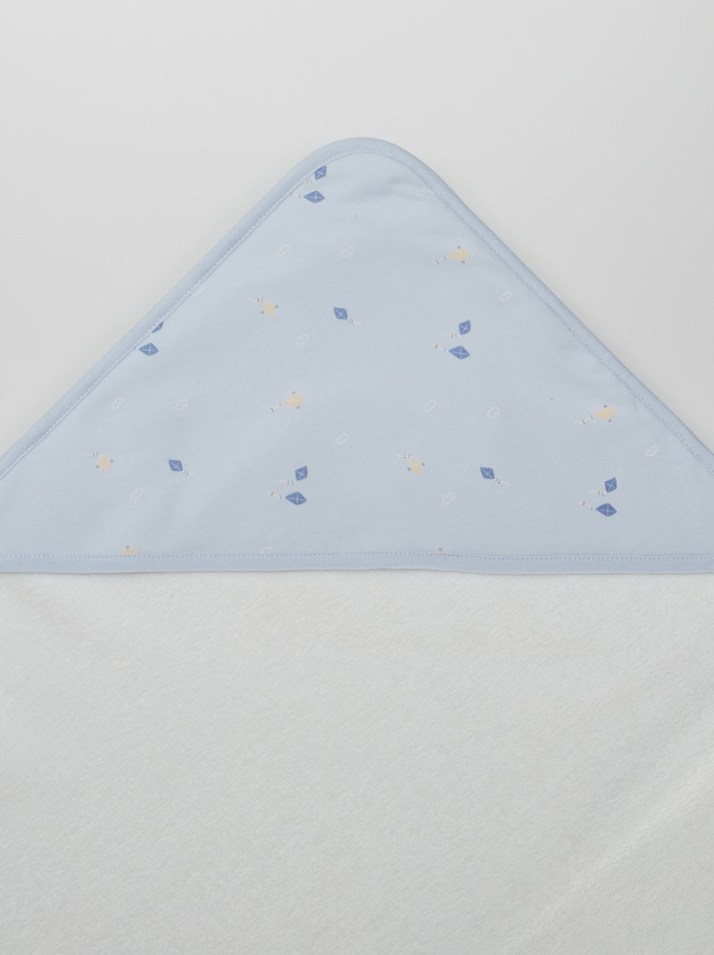Badcape BLAUW - Kiabi