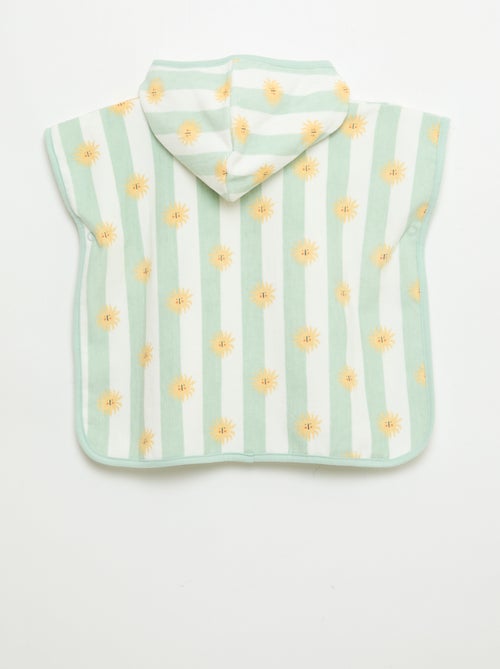 Badcape met capuchon - Kiabi