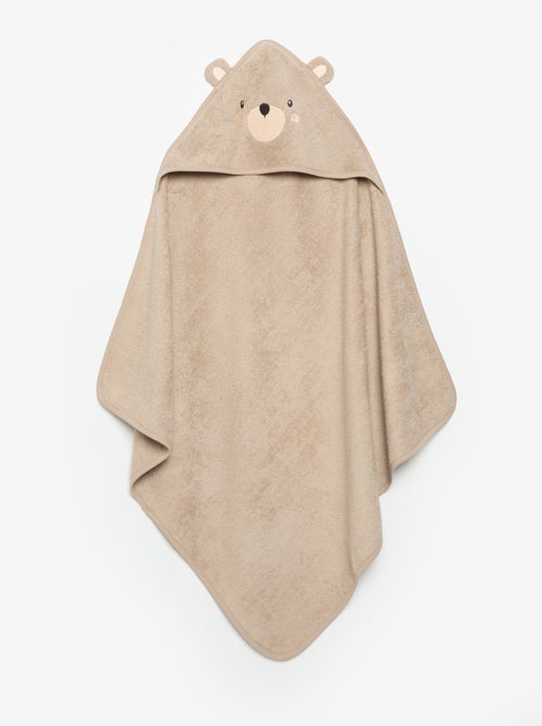 Badcape met capuchon met oortjes - Kiabi Badcape met capuchon met oortjes - Kiabi
