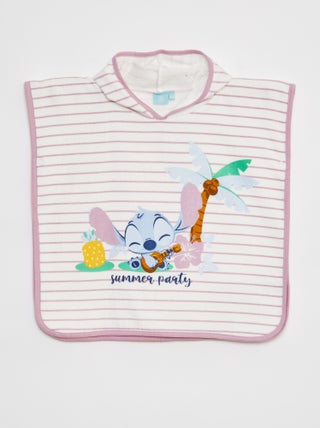 Badcape met Disney-print