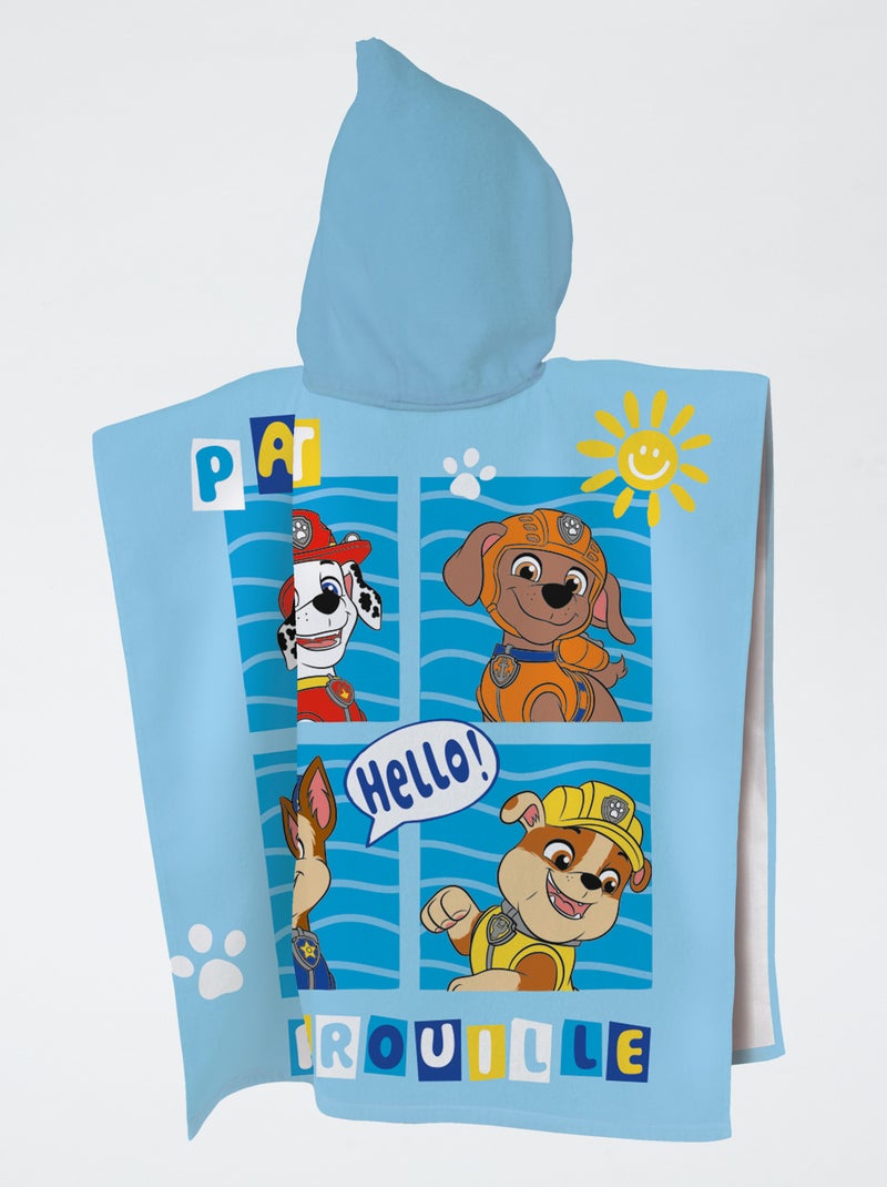 Badcape 'Pat'Patrouille' Blauw - Kiabi