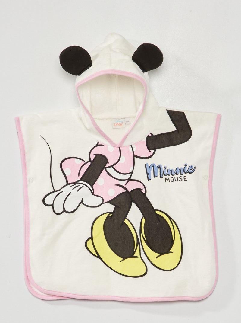 Badcape van badstof 'Disney' minnie - Kiabi