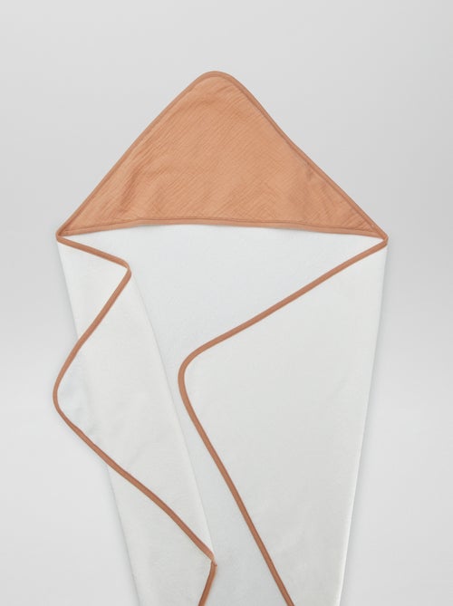 Badcape van badstof en zachte, luchtige katoen - Kiabi Badcape van badstof en zachte, luchtige katoen - Kiabi