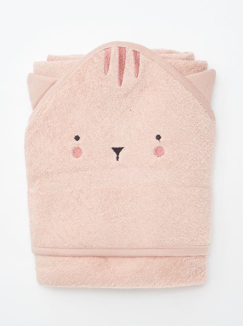 Badcape van badstof met dierenoortjes - Kiabi Badcape van badstof met dierenoortjes - Kiabi