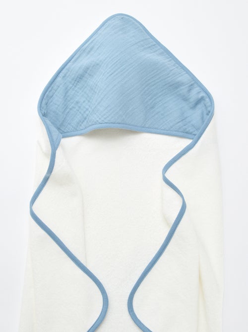 Badcape van katoen 62 x 104 cm - Kiabi