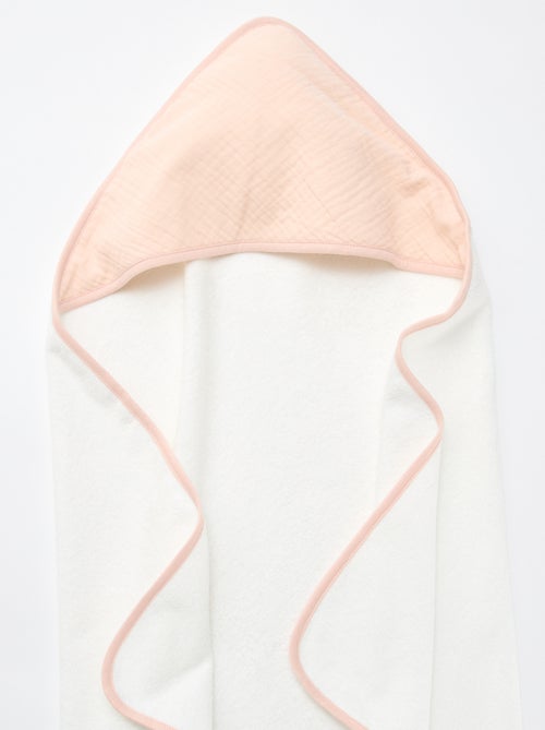 Badcape van katoen 62 x 104 cm - Kiabi