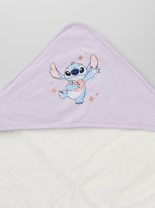 Badcape + washandje 'Stitch' - Kiabi