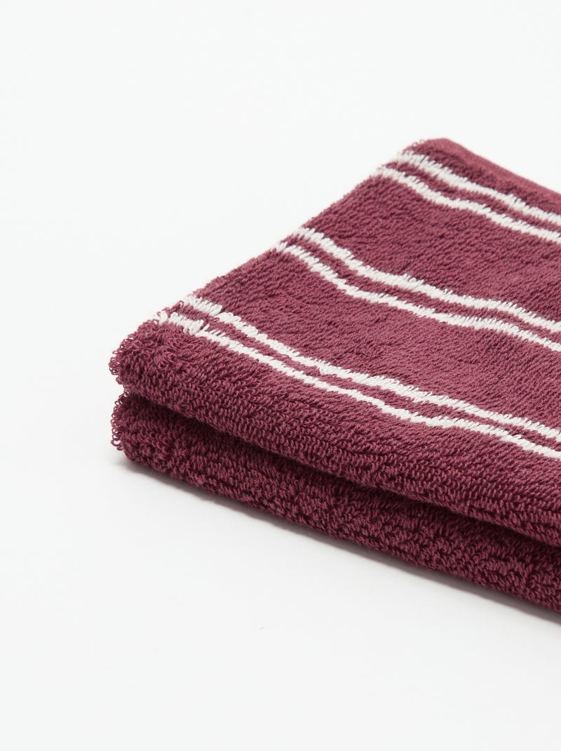 Badhanddoek - 30 x 50 cm Rose - Kiabi