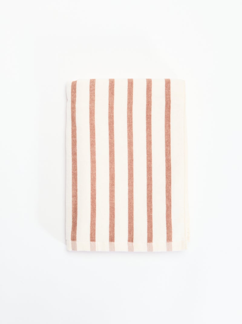 Badhanddoek - 70x130 cm Biege - Kiabi