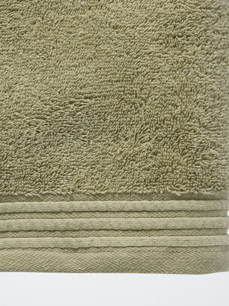 Badhanddoek 65 x 130 cm 500 g GROEN - Kiabi