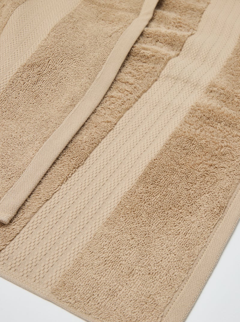 Badhanddoek 70 x 130 cm - Kiabi Home Biege - Kiabi