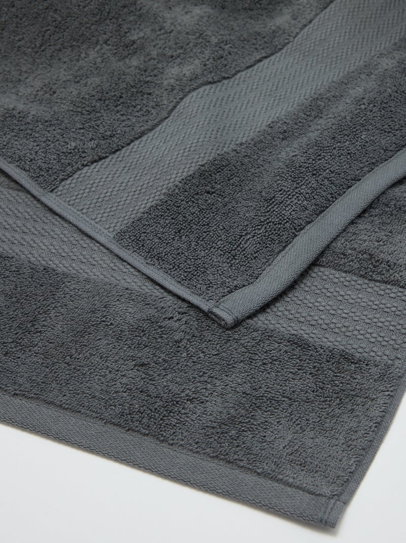 Badhanddoek 70 x 130 cm - Kiabi Home Grijs - Kiabi