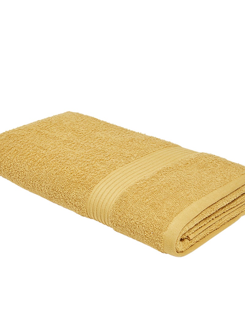 Badhanddoek 70 x 130 cm GEEL - Kiabi
