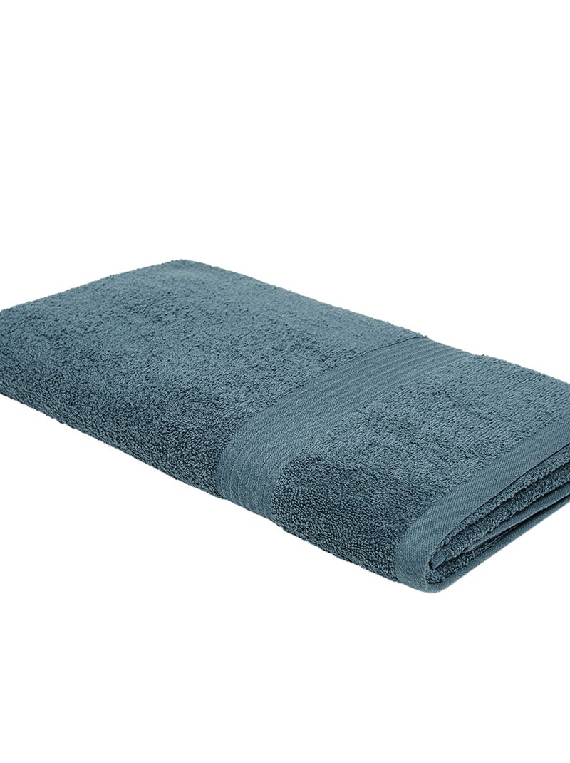 Badhanddoek 70 x 130 cm PETROL - Kiabi