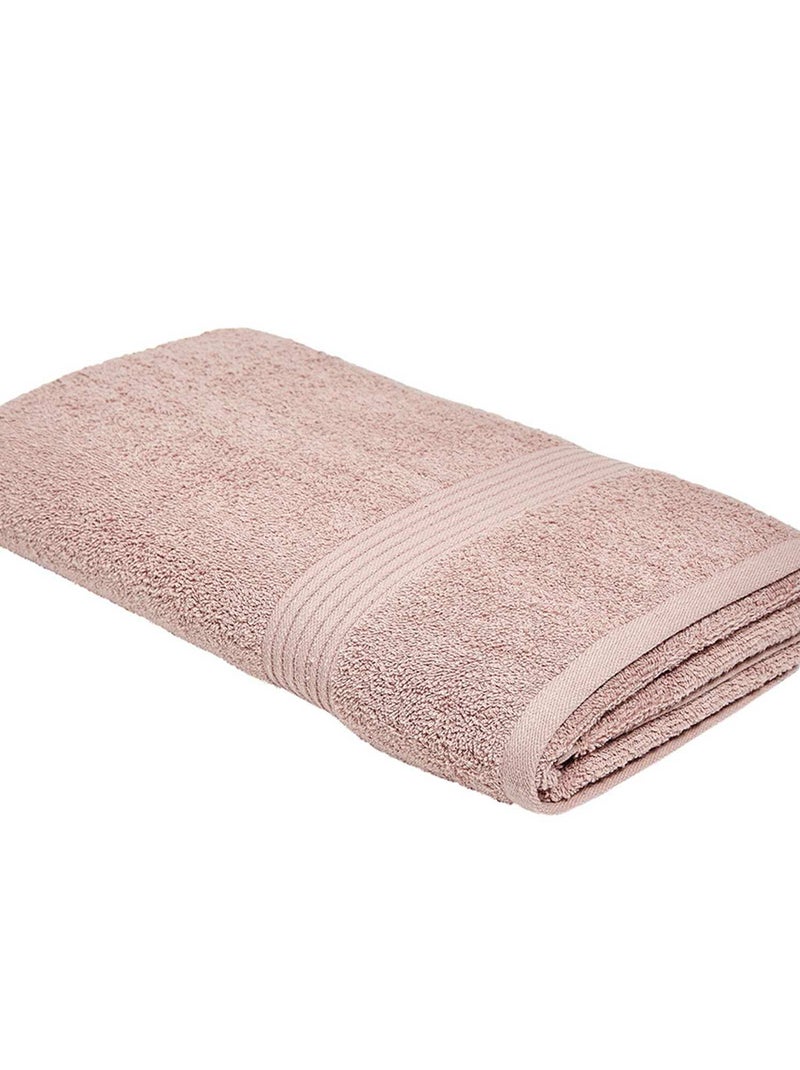 Badhanddoek 70 x 130 cm roze - Kiabi