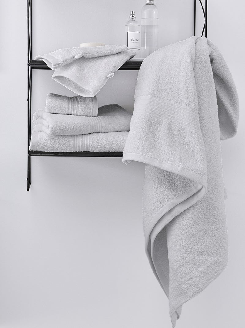 Badhanddoek 70 x 130 cm WIT - Kiabi