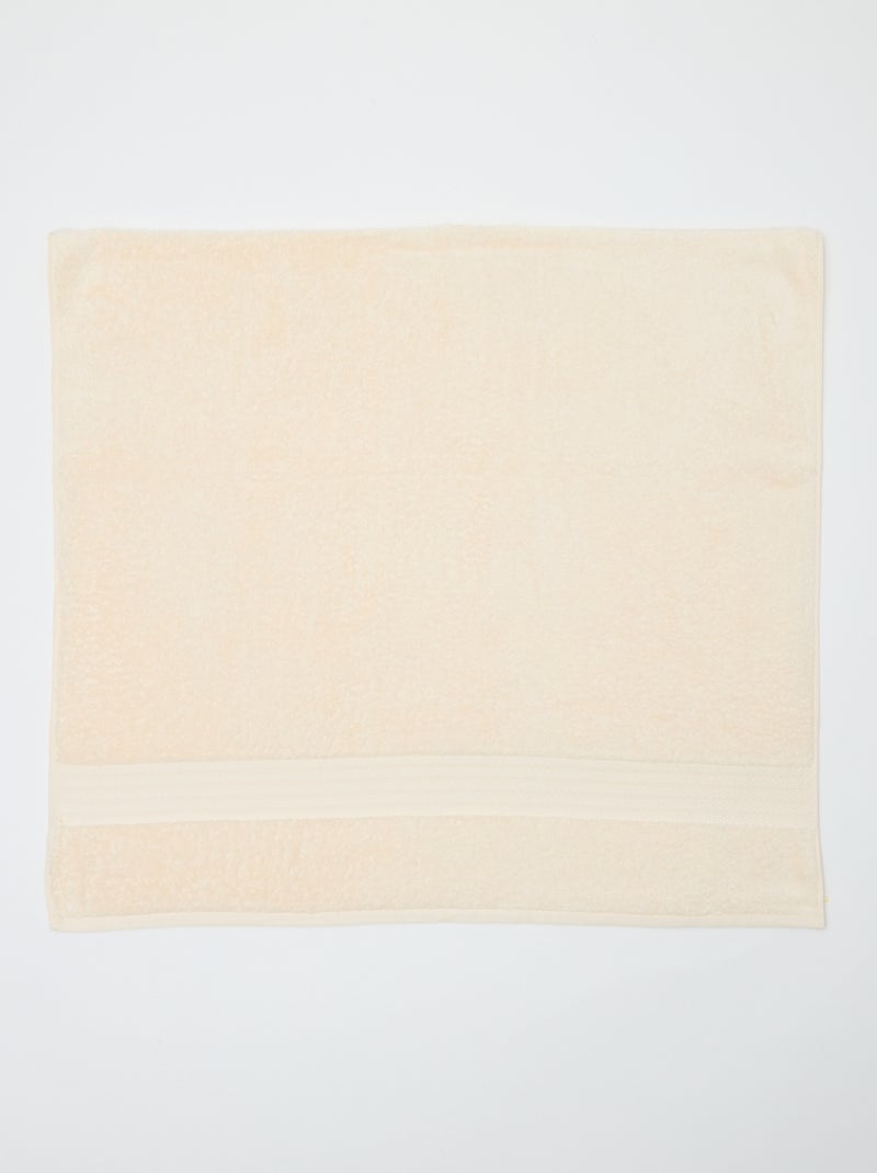 Badhanddoek (70x130 cm) - Kiabi Home Wit - Kiabi