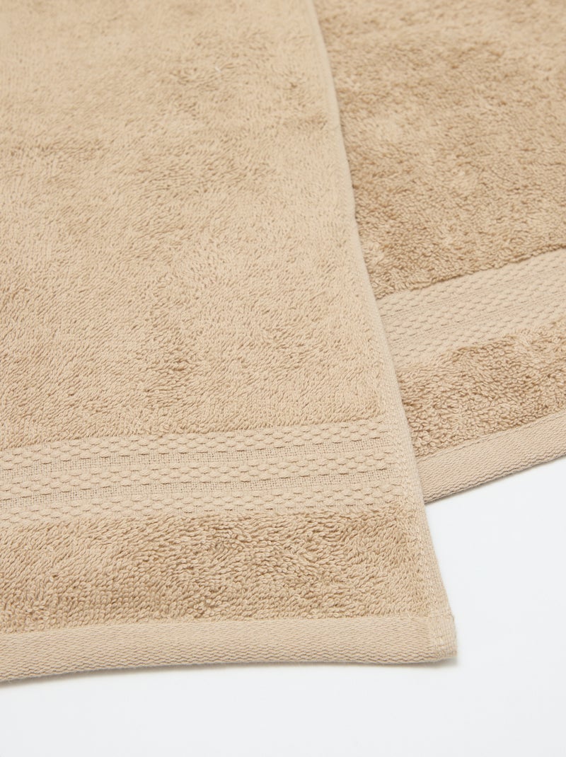 Badhanddoek 90 x 150 cm - Kiabi Home Biege - Kiabi