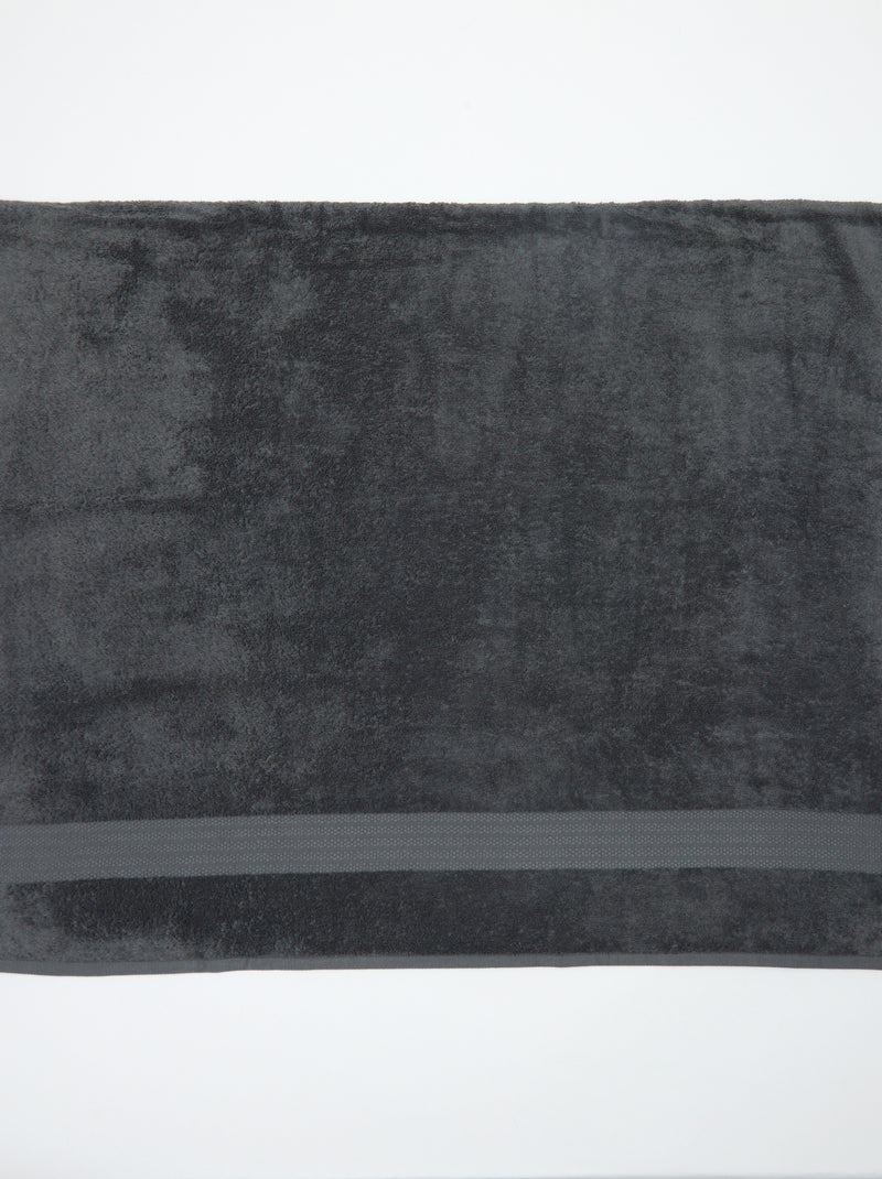 Badhanddoek 90 x 150 cm - Kiabi Home Grijs - Kiabi