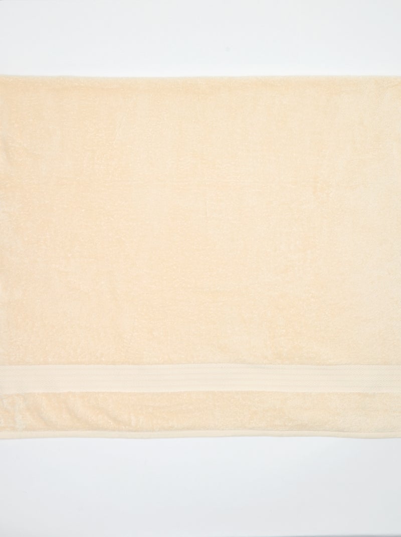 Badhanddoek (90x150 cm) - Kiabi Home Wit - Kiabi