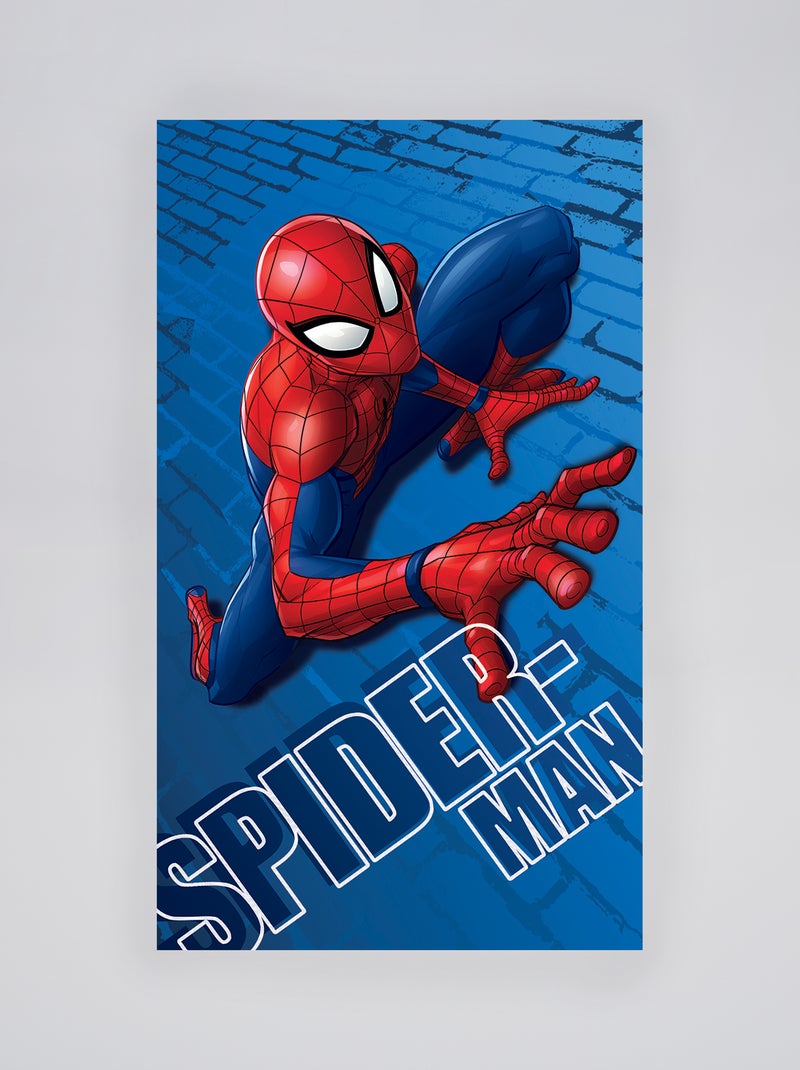 Badhanddoek 'Spider-Man' BLAUW - Kiabi