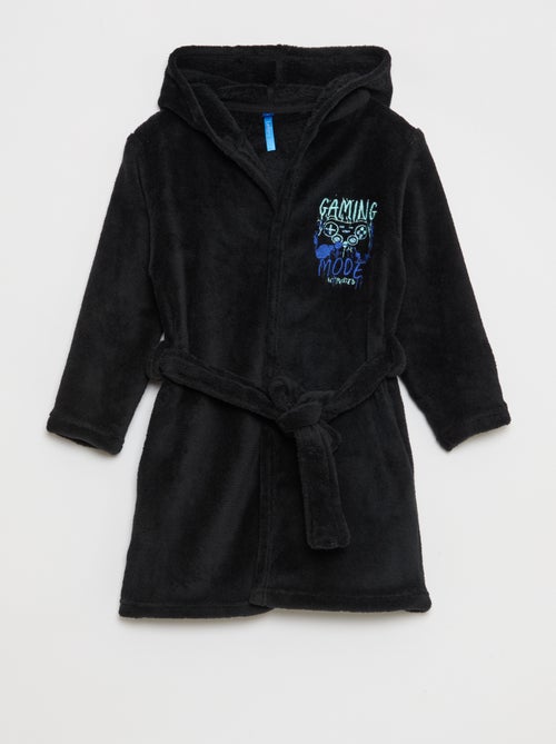 Badjas van fleecestof - Kiabi