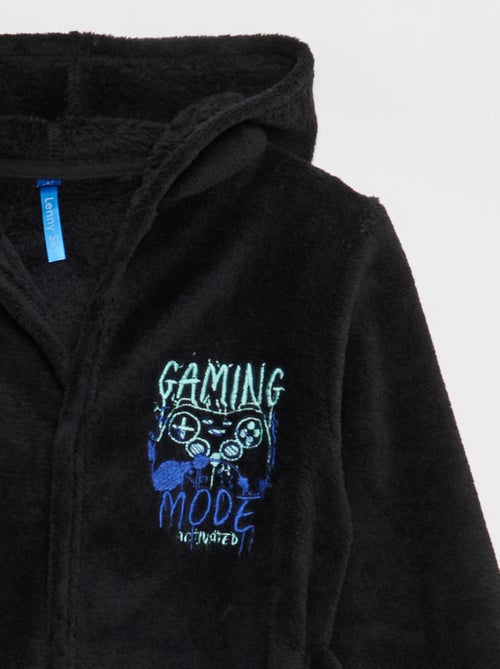 Badjas van fleecestof - Kiabi