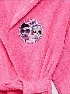 Badjas van fleecetricot 'Lol Surprise' - Kiabi