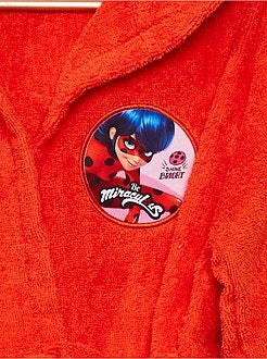 Badjas van fleecetricot 'Miraculous' - Kiabi