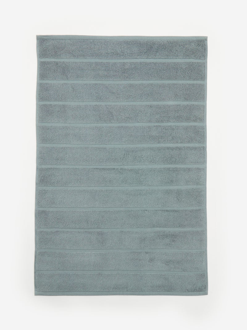 Badmat 80 x 50 cm Blauw - Kiabi