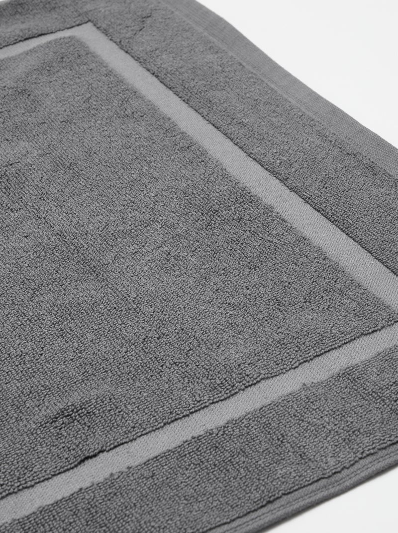 Badmat 80 x 50 cm Grijs - Kiabi