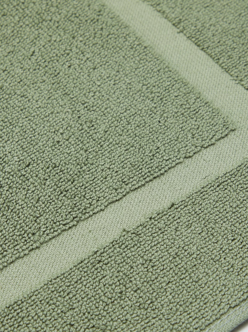 Badmat 80 x 50 cm groen - Kiabi