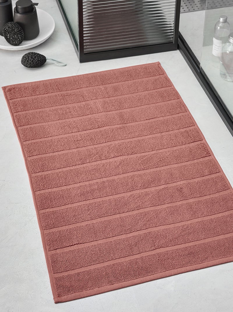 Badmat 80 x 50 cm TERRACOTTA - Kiabi