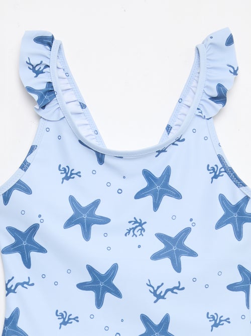 Badpak met all-over tropische print - Kiabi