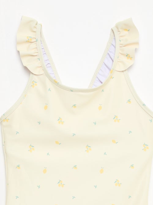 Badpak met all-over tropische print - Kiabi