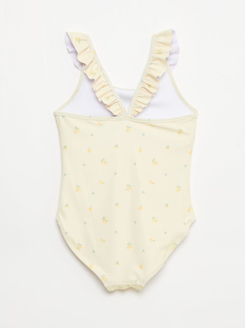 Badpak met all-over tropische print - Kiabi