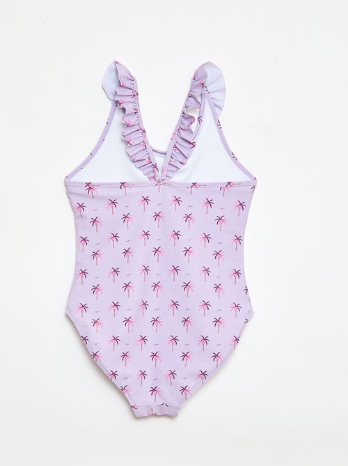 Badpak met all-over tropische print - Kiabi