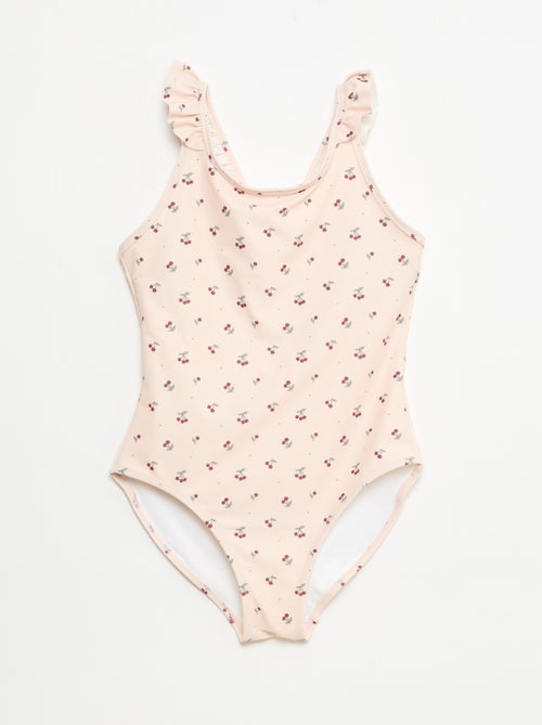 Badpak met all-over tropische print - Kiabi