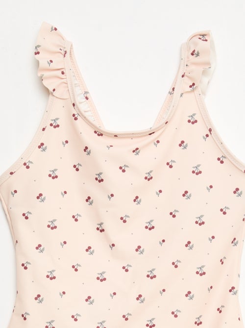 Badpak met all-over tropische print - Kiabi