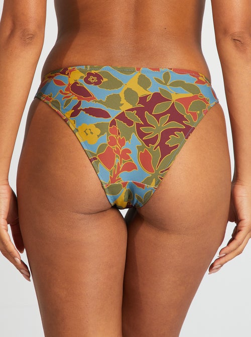 Badpak met bloemenprint - Kiabi