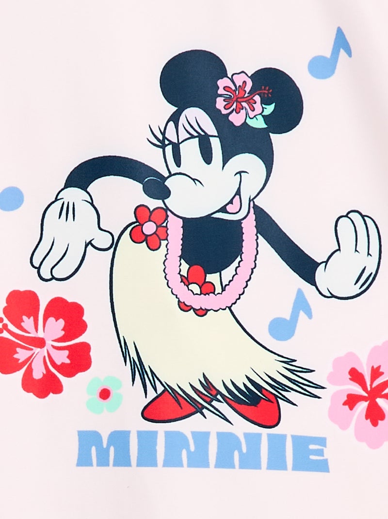 Badpak met 'Minnie' print 'Disney' - 1-delig Rose - Kiabi