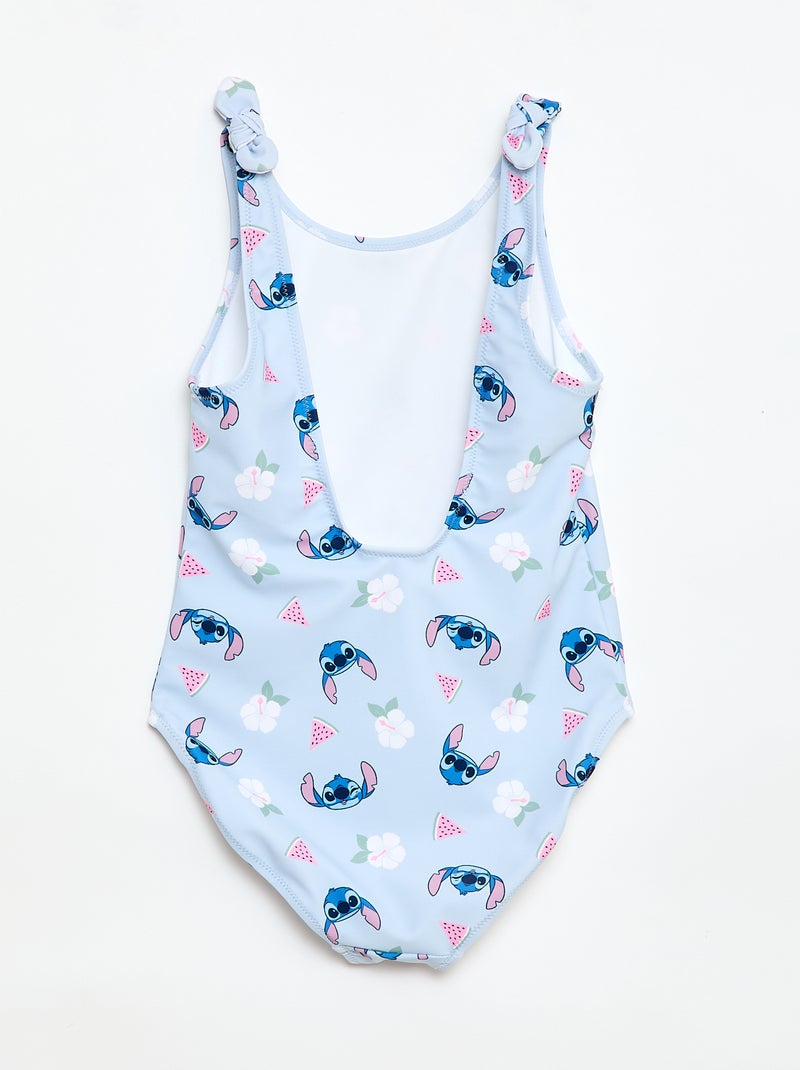 Badpak met 'Stitch & Angel' print 'Disney' - 1-delig Blauw - Kiabi