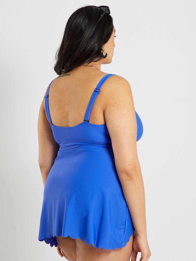 Badpak met tankinieffect BLAUW Kiabi 35.00€