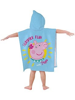 Meisjeskleding 3-12 jaar - Badponcho met capuchon van 'Peppa Pig' - Kiabi