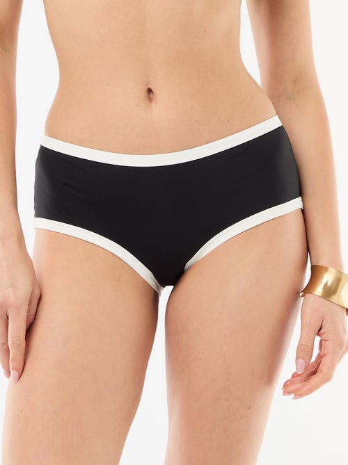 Badshort met contrasterende randen - Kiabi