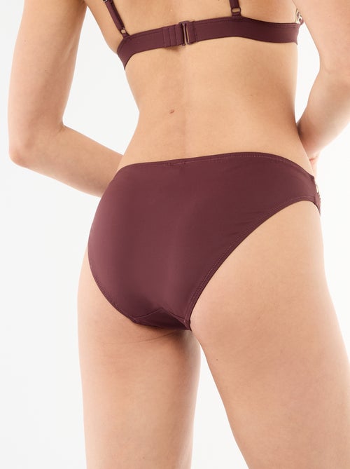 Badslip met macramérand - Kiabi