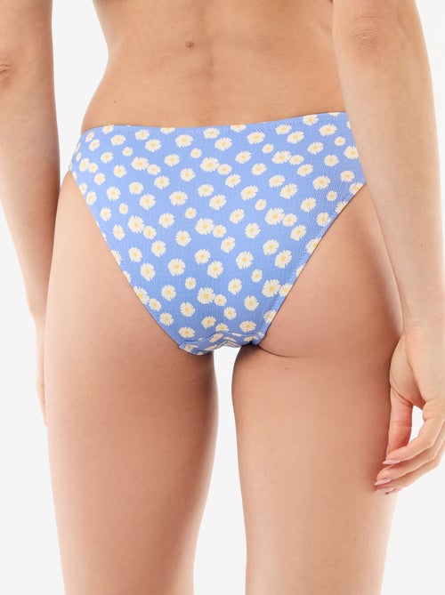 Badslip met madeliefjesprint - Kiabi