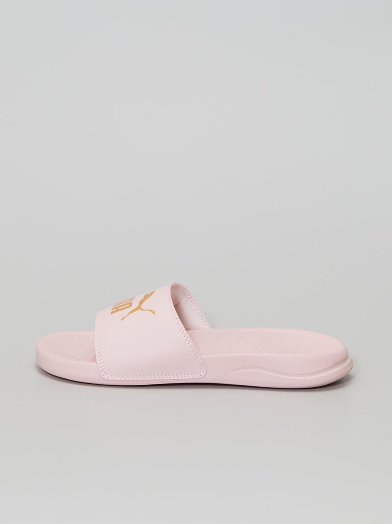 Badslippers van kunststof 'Puma' roze - Kiabi